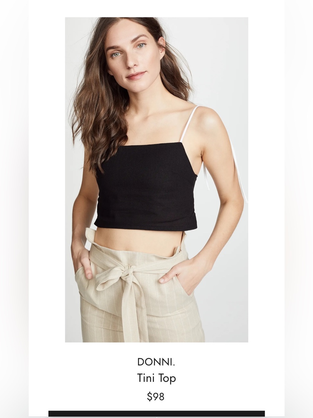 DONNI. Tini Top